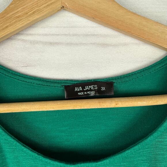 Women's Ava James Plus Size BLESSED T-Shirt Size 3X - Picture 3 of 4